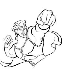 Funny free hercules coloring page to print and color. Az Coloring Pages Of Hercules Coloring Home