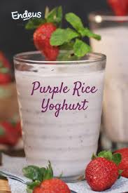 Resep Purple Rice Yoghurt Resep Beras Ketan Yogurt Beras