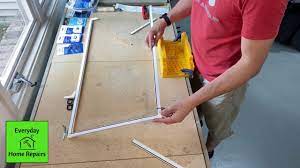 Check spelling or type a new query. How To Build A Window Screen Using A Frame Kit Youtube