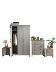 These complete furniture collections include everything you need to outfit the entire bedroom in coordinating style. Grey Lancaster 4 Piece Bedroom Set Sue Ryder Shop
