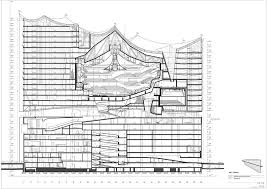 Elbphilharmonie Hamburg Area Concert Hall Architecture Concert Hall Architectural Section