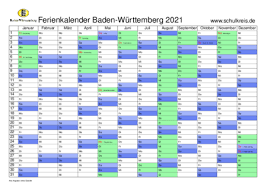 Um pfingsten gibt es 2021 zwei wochen ferien in bw. Schulferien Kalender Baden Wurttemberg Bw 2021 Mit Feiertagen Und Ferienterminen