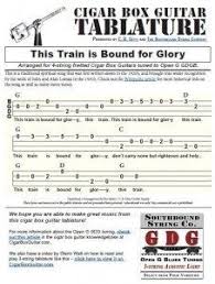 This Train Is Bound For Glory 4 String Open G Chords And