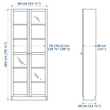 At ikea, we always try to think out of the box. Billy Bookcase With Glass Doors Grey Turquoise White Stained Oak Veneer 80x30x202 Cm Ikea
