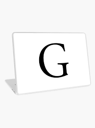 We know that there are 26 letters in english alphabet. G Alphabet Letter Gee Golf George A To Z 7th Letter Of Alphabet Initial Name Letters Tag Nick Name Laptop Skin By Tomsredbubble Redbubble