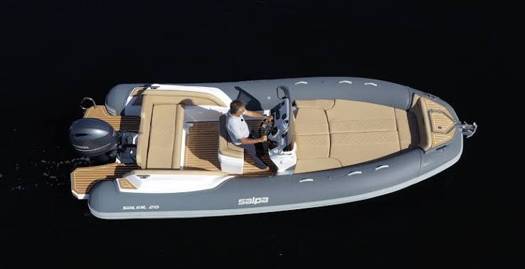 Canot pneumatique Soleil 20 - Salpa Yachts