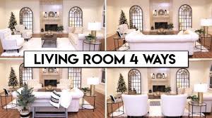 Decide the content of the picture. 4 Living Room Layout Ideas Easy Transformation Youtube