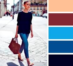 ما هي أفضل الالوان التي تناسب اللون الكحلي في الملابس مجلتك