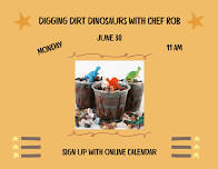 Diggin' Dirt Dinosaurs with Chef Rob