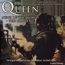 Most iconic queen lp, and a serious rocker! Queen News Of The World The Concert Splatter Vinyl Edition Vinyl 2x10 2020 Eu Original Hhv