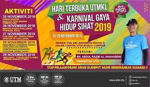Mari kita semangat berpuasa karena orang di luar islampun sudah meneliti bahwa puasa itu membuat sehat jadi kita lestarikan dan jalankan perintah. Hari Terbuka Dan Karnival Gaya Hidup Sihat Utm Kuala Lumpur 2019 Calendar Events