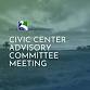 Civic Center Advisory Committee Meeting event in Rancho Palos Verdes, CA