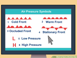 How To Read A Weather Map With Pictures Wikihow