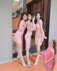 namfon supawadee บน instagram ค ดถ งเขาแล วนะคะ in 2021 wedding dresses dresses bridesmaid dresses