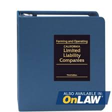 Many websites trying to sell you llc forms and services will you that if you don't have a solid single member llc operating agreement you'll lose protection. Forming And Operating California Limited Liability Companies Legal Forms Ceb Ceb