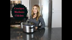 Get dinner on the table with this tasty recipe. Crockpot Chicken Marinara Youtube