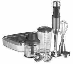 Artisan deluxe 5 speed hand blender. Buy Kitchenaid 5 Speed Hand Blender Contour Silver Khb2561cu Online In Italy 37487689