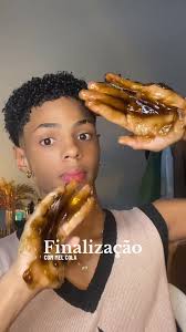 eu estava com sdds de finalizar o cabelo com o mel cola