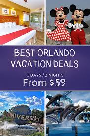 Best Orlando Vacation Deals From 59 Per Package For The Whole Family Disney On A Budget Vacation Deals Disney On A Budget Orlando Vacation