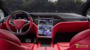 Note that the seat design/shape is the same as the premium seats so. Tesla Model X P90d Black Fully Customized Exterior Interior Youtube
