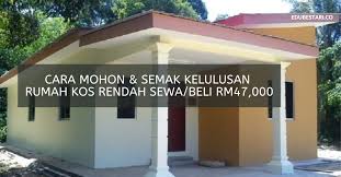 Memiliki rumah sendiri merupakan idaman semua orang. Cara Mohon Semak Kelulusan Rumah Kos Rendah Sewa Beli Rm47 000 Edu Bestari