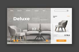 Sofa Furniture Hero Header Template By Wpbootstrap On Envato Elements Image Furniture Furniture Sofa Furniture