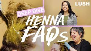 My hair is relaxed and color treated and i used lush henna in noir. Lush Deep Dive Henna Instructions Youtube