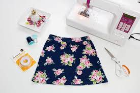 In just a few easy steps! How To Sew A Knit Skirt Sweet Red Poppy