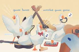 Goose House X Untitled Goose Game By Dotoriii On Deviantart Goose Goose House Funny Memes