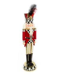 Mackenzie Childs Castle Guard Trophy Nutcracker In 2020 Mackenzie Childs Nutcracker Christmas Decorations Nutcracker
