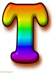 Resultado de imagen de técnica rainbow abecedario