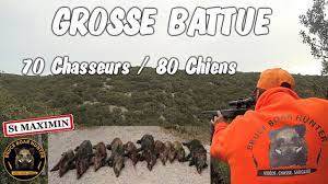 Chasse aux sanglier avec jeremy. Grosse Battue Au Sanglier 2017 2018 St Maximin Gard Hunting Wild Boar Youtube