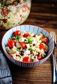 How do you make a dressing for couscous? Mediterranean Israeli Couscous Salad Our Happy Mess