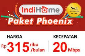 Paket phoenix merupakan paket dengan layanan interner fiber dan telp. Indihome Paket Phoenix 20 Mbps Internet Telepon Jakarta Selatan