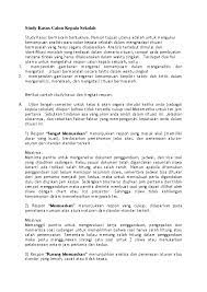Calon kades bingung bedakan lembar soal dan jawaban ujikom pilkades sukabumi. Study Kasus Calon Kepala Sekolah Study Nas Rizal Academia Edu