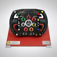 It looks like it was pulled straight out of felipe massa's formula 1 car. Ferrari 2009 1 1 Scale Model Steering Wheel F1 Authentics
