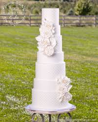 All White Wedding Cake With Sugar Roses Luxury Wedding Cake Wedding Cake Toppers Budget Wedding Cake