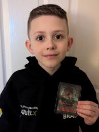 Bradley's champion winning streak is over today at a 21 player event. He  may be celebrating his 11th birthday today, but made a huge mistake in his  top 4, which he will