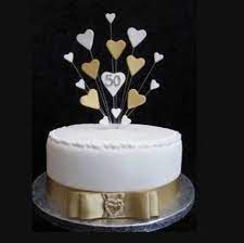 Tortas de aniversario de bodas. Ideas Para Celebrar Bodas Oro Buscar Con Google 50th Wedding Anniversary Cakes Golden Wedding Anniversary Cake Golden Wedding Cake