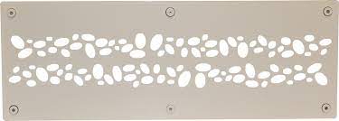 359,48 € économisez 18% prix direct usine (ttc) ttc. Plaque Pour Garde Corps Tieral Aluminium Blanc H 120 X L 43 Cm Leroy Merlin