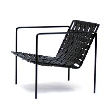 Black And White Outdoor Chairs Rod Weave Chair In 2020 Woven Chair Leather Chair Outdoor Chairs
