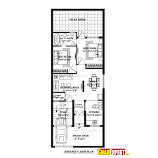 If you are into large open modern spaces, this. House Plan For 23 Feet By 60 Feet Plot Plot Size 153 Square Yards Gharexpert Com