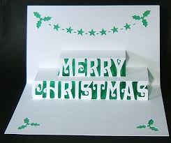 Line up the triangle 'roof' sections of rectangle three with the triangle areas of glue on rectangle one, and press it into the glue as shown below. Want To Make Your Own Pop Up Christmas Cards This Year Kawaii Kakkoii Sugoi