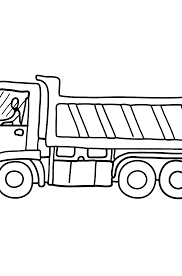 Free coloring pages of trash trucks, garbage collectors, rubbish cans, too. A Dump Truck Coloring Page Print For Free