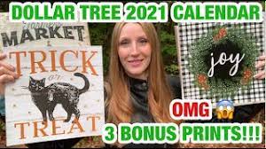 This is a much older post. Dollar Tree 2021 Calendars 3 Bonus Prints You Can Order Them Youtube