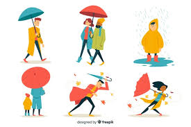 Download Illustration Of People Walking In Autumn For Free Illustration Vector Illustration Vector Free