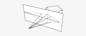 Perspective can scare many beginners. A Cube In Two Point Perspective Graphical Perspective Free Transparent Png Download Pngkey