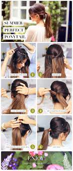 Step By Step Summer Perfect Ponytail For Those Hot Days Or Second Day Hair Luxyhair Summerhair Perfect Ponytail Cute Ponytail Hairstyles Long Hair Styles