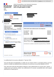 Impôt sur les revenus de 2020. Avis D Imposition Les 11 Points Importants A Verifier Lors De Sa Reception Capital Fr