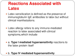 Latex Allergy And Its Management
